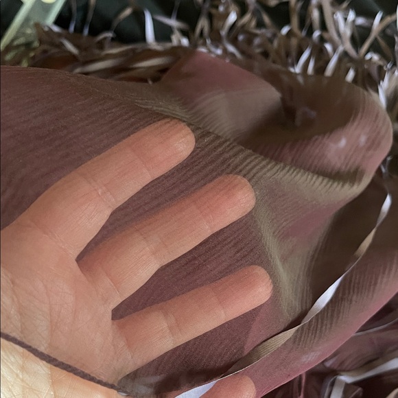 L.L. Bean Strapless Burgundy Dress - Picture 6 of 7